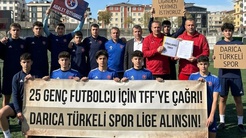 Darıca Türkeli Spor’dan TFF’ye tepki: 25 futbolcunun geleceği tehlikede