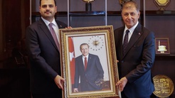 AK Parti Genel Sekreteri İnan’dan Cemil Tugay’a ziyaret: Şimdi birlikte çok çalışma vakti