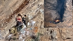PKKnın Metinadaki 4 kampı boşalttığı anların görüntüleri