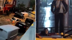 İstanbulda sağanak yağışın bilançosu belli oldu: 1277 su baskını, 15 heyelan, 47 mahsur kalma