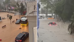 İstanbul yağmura teslim! Gün boyu devam eden yağışın bilançosu ağır oldu