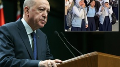 Cumhurbaşkanı Erdoğandan ders niteliğinde sözler: Kılık kıyafeti sebebiyle...