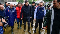 Bakan Kurum ve Bakan Çiftçi, Ayazağada incelemelerde bulundu