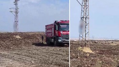 Eşiyle tartıştı, yüksek gerilim hattı direğine bağladığı iple intihar etti