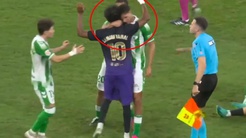 Lamine Yamala kafa attı! Real Betis-Barcelona maçında olay