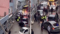 Mahalleliye bak sen! Şüphelileri kaçırdılar, polis ateş açtı