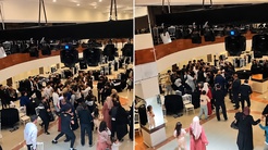 Düğünde takı kavgası! Gelin ve damadın ailesi birbirine girdi, sandalyeler havada uçuştu