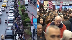 İstanbulda indirim çılgınlığı! 60 bin kişi AVMye akın etti