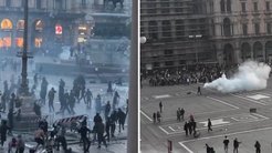 Fransadaki protestolar dalga dalga yayılıyor! İtalya da yangın yerine döndü