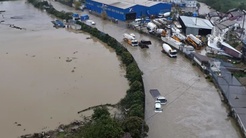 İstanbul Pendikte sel sularının yuttuğu otomobilden acı haber geldi