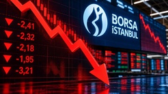 İstifaların ardından Borsa İstanbulda sert düşüş