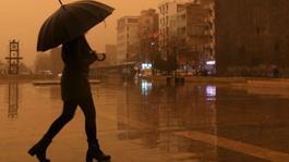 İstanbul için çamurlu sağanak yağış ve toz uyarısı