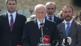 MHP lideri Bahçeli, Ülkücü Şehitler Anıtında konuşuyor: Yeni bir kardeşlik yüzyılı gelmektedir