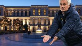 Gece uyutmadılar! Galatasaraydan Mourinhonun kaldığı otelde dronlu mesaj