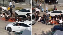 Çilekler yola saçıldı, vatandaşlar bakın ne yaptı