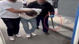 Ankarada minibüs şoförünü döner bıçağıyla tehdit eden şahıs gözaltında
