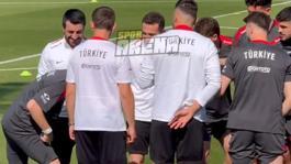 A Milli Takımda iki isme geçiş töreni yapıldı