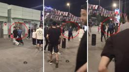 Gerçek polisleri rahatsız eden görüntü
