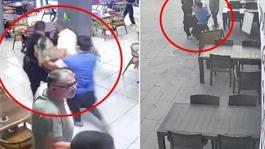 Lokantada bıçaklanarak öldürülen Gülizarın hastaneye götürülme anları kamerada