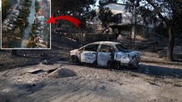 Seferihisarda orman yangını: 345 haneli yazlık site küle döndü