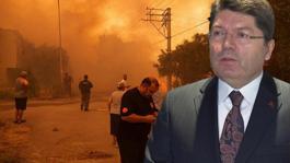 Yılmaz Tunç: İzmir Bucadaki orman yangınına ilişkin soruşturmada 1 kişi gözaltına alındı