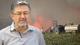 Bakan Yumaklı son durum raporunu paylaştı: 6 yangın devam ediyor