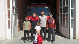 5 yaşındaki çocuk köyü yanmaktan kurtardı