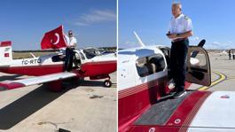 Düşen uçağın pilotunun son fotoğrafı yürekleri yaktı