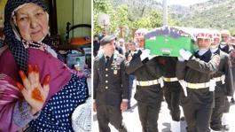 Şehit annesi Remziye Çetinin vasiyeti yerine getirildi