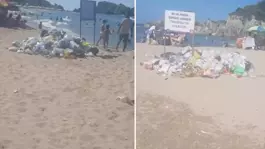 İstanbulun meşhur plajı çöplerden geçilmiyor