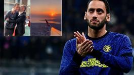 Hakan Çalhanoğlunun babasının heyecanlandıran paylaşım: Geliyoruz