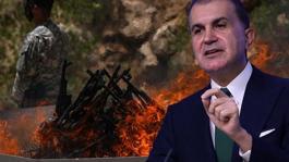 AK Parti Sözcüsü Ömer Çelik: PKK, silahların teslimini bir an önce tamamlamalı