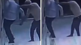 Cami müezzinine bıçaklı saldırı! O anlar kameralarda