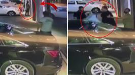 Binanın duvarına tuvaletlerini yapıp dehşet saçtılar