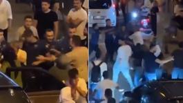 Hatalı park uyarısı yapılan sürücü ve yakınları polise saldırdı