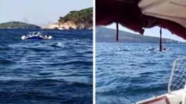 Heybeliadada tekne kazası! Denize düşen 7 kişi kurtarıldı