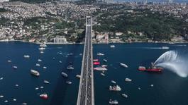 15 Temmuz şehitleri anısına 253 tekne boğazdan geçti