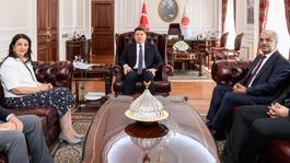 DEM Parti heyetiyle görüşen Adalet Bakanı Tunçtan açıklama