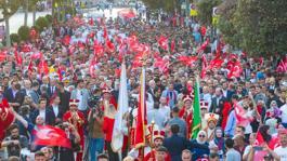 İstanbulda 15 Temmuz anması! Üst düzey isimler katıldı