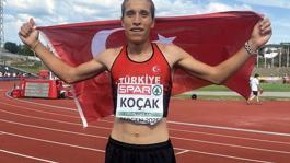 Milli atlet Dilek Koçak, 23 yaş altında Avrupa şampiyonu oldu