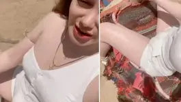 Mısırda kısa şortla deveye bindi, sonrasında olanlar inanılmaz