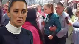 Meksika Devlet Başkanı Sheinbaum canlı yayında tacize uğradı
