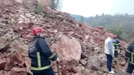 Orduda taş ocağında göçük: 2 işçi enkaz altında