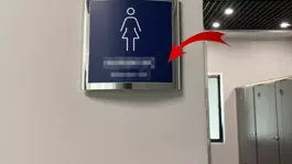 Kadın WC tabelası gitti, yerine gelen bir hayli ilginç