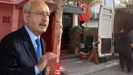 Kılıçdaroğlunun ofisi boşaltılırken arkadan duyulan ses olay oldu