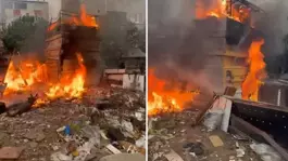 Avcılarda kümes yangını: 50 hayvan öldü