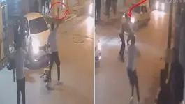 İzmirde 1 kişinin öldüğü, 3 kişinin de yaralandığı saldırı güvenlik kamerasında