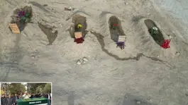 Bu görüntüye yürek dayanmaz! Servet Böcek eşi ve çocuklarının yanına defnedildi