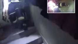 Diyarbakırda 2si çocuk 7 kişinin etkilendiği yangın kask kamerasına yansıdı