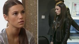 Yüsra Geyik, düğünde döktürdü! Elbisesinin göğüs detayı göze çarptı